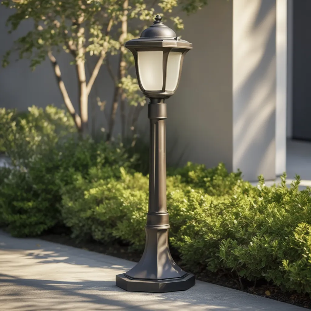 Modern Oxford Garden Bollard