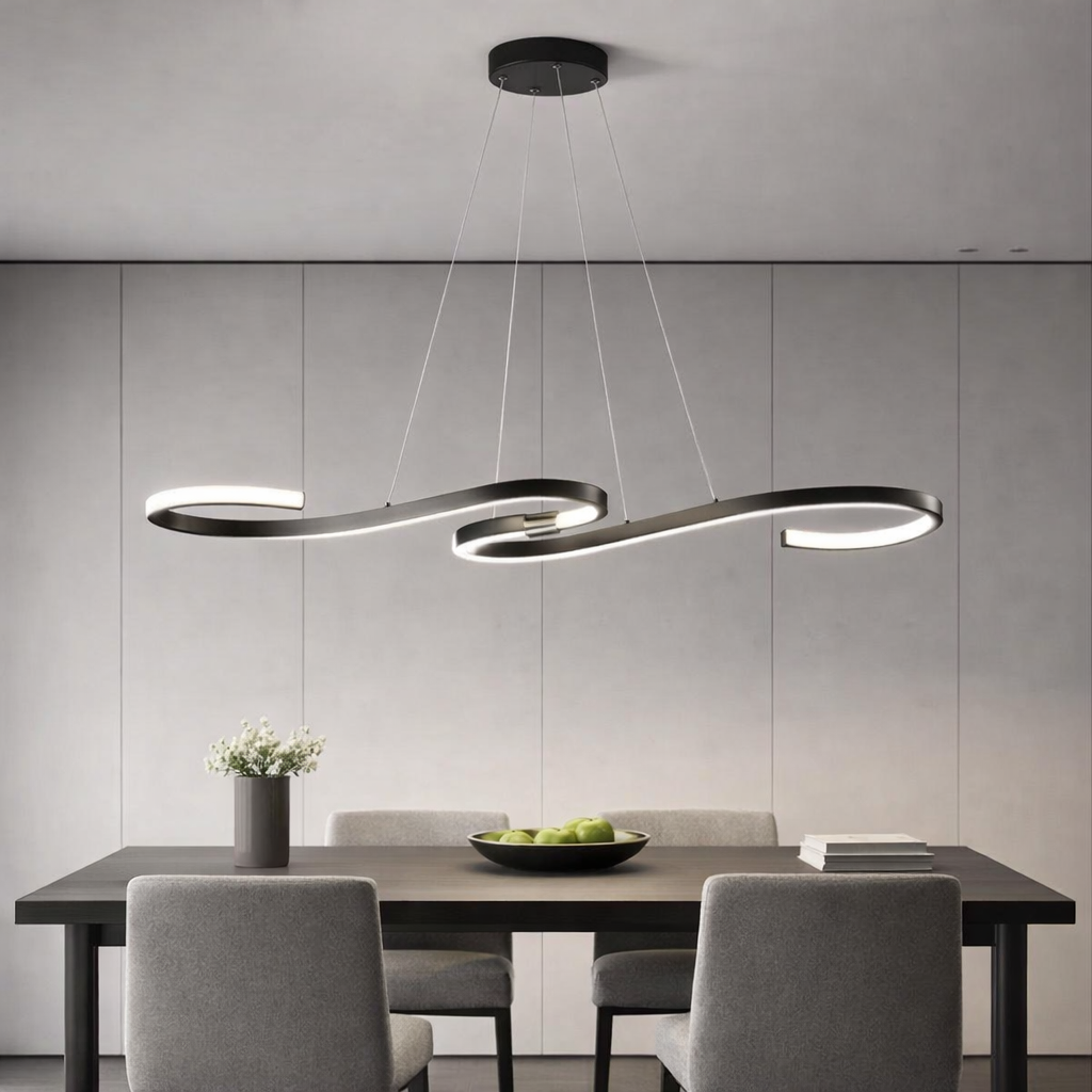 Modern Snake shape Led Chandelier