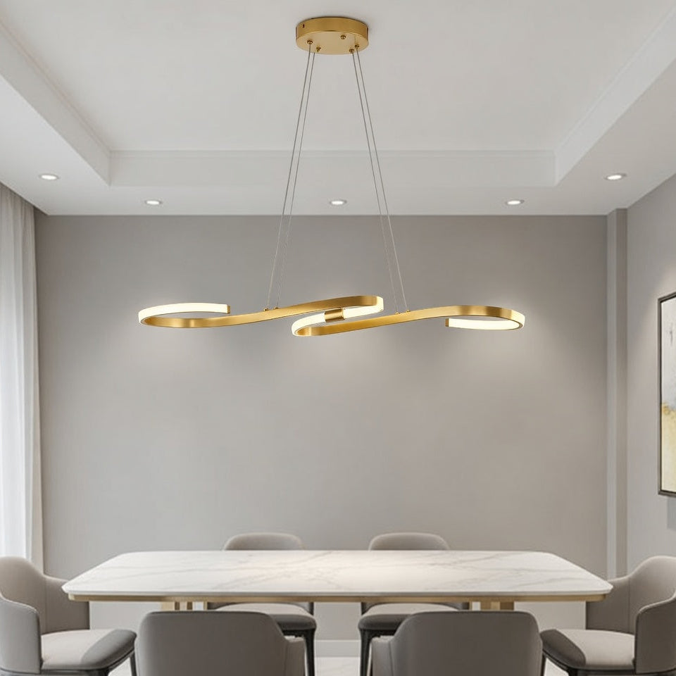 Modern Snake shape Led Chandelier
