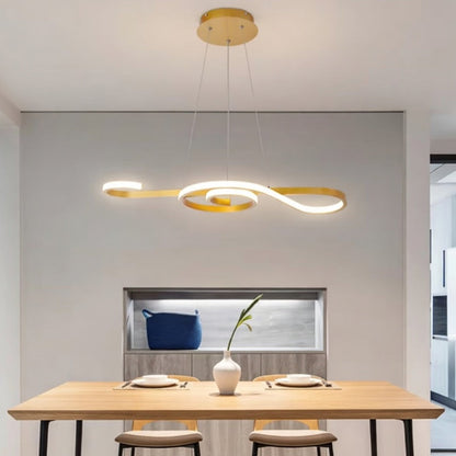 Musical Led Note Shape Chandelier
