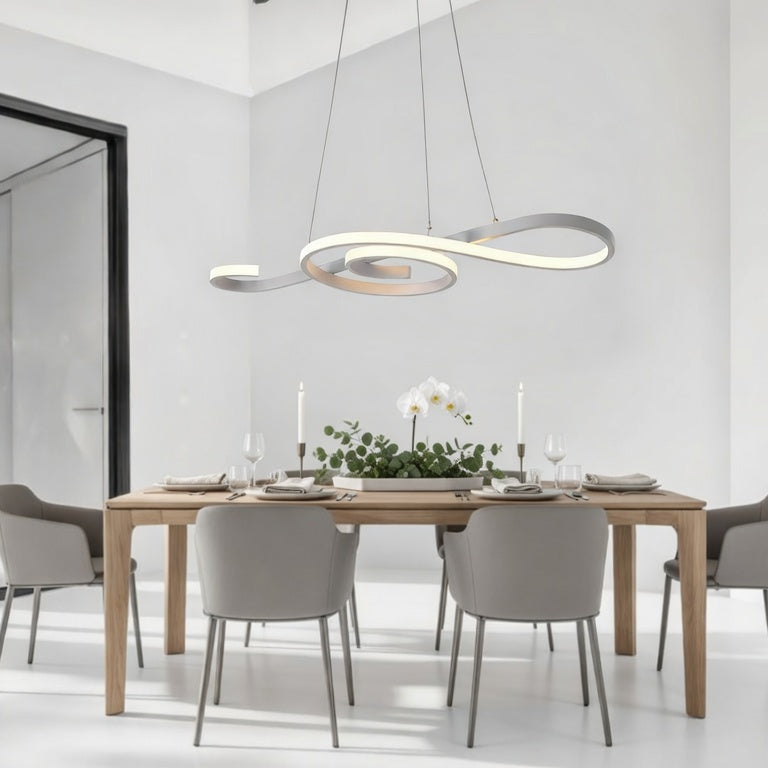 Musical Led Note Shape Chandelier