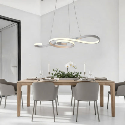 Musical Led Note Shape Chandelier