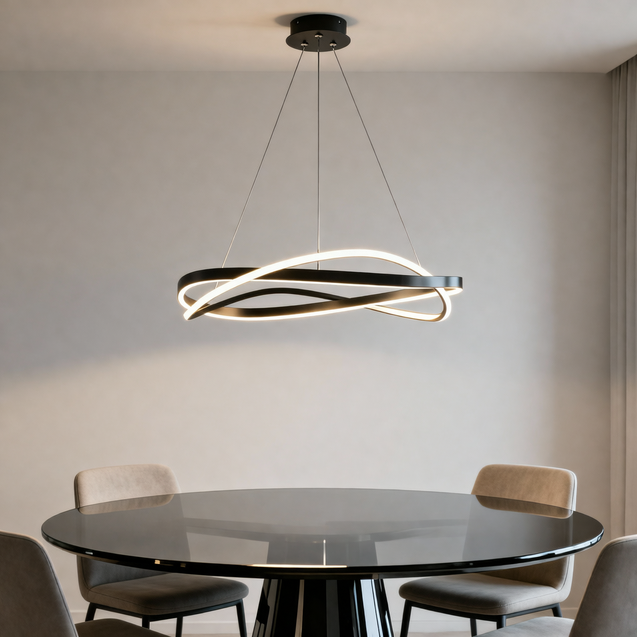 Creative Cross Led Chandelier