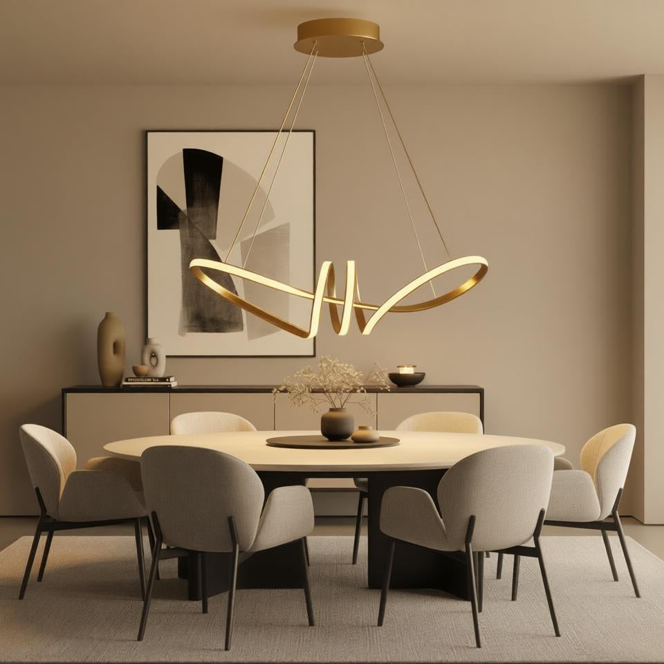 Modern Infiniti Shape Chandelier