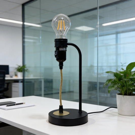 Modern Edison Loop Style Table Lamp