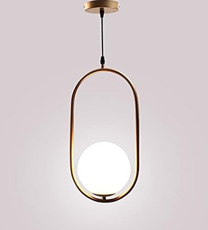 Glass Shade Drop Pendant Light