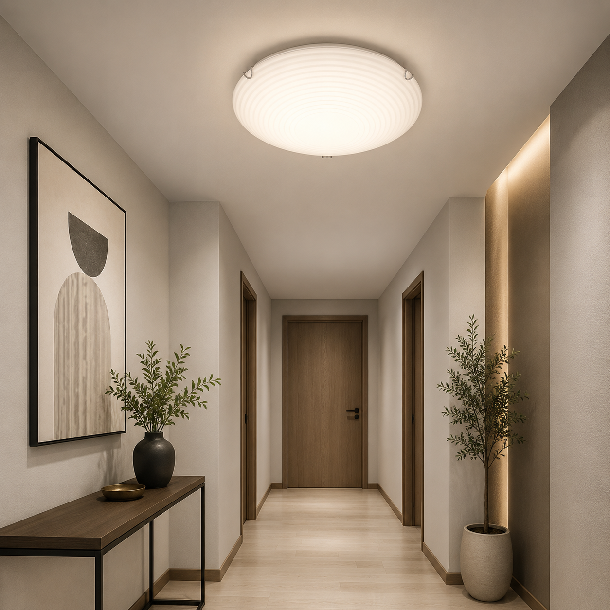 Luna Ripple Ceiling Light