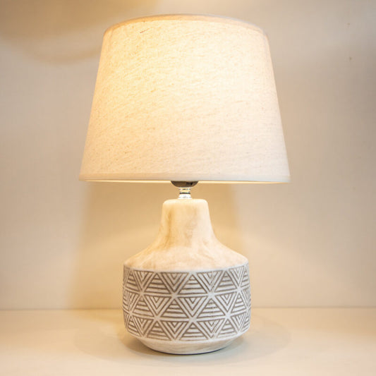 Concrete Ceramic Table Lamp