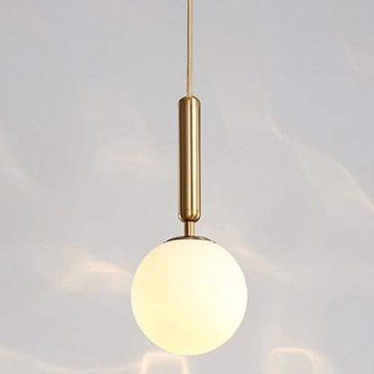 Modern Glass Globe Pendant Light