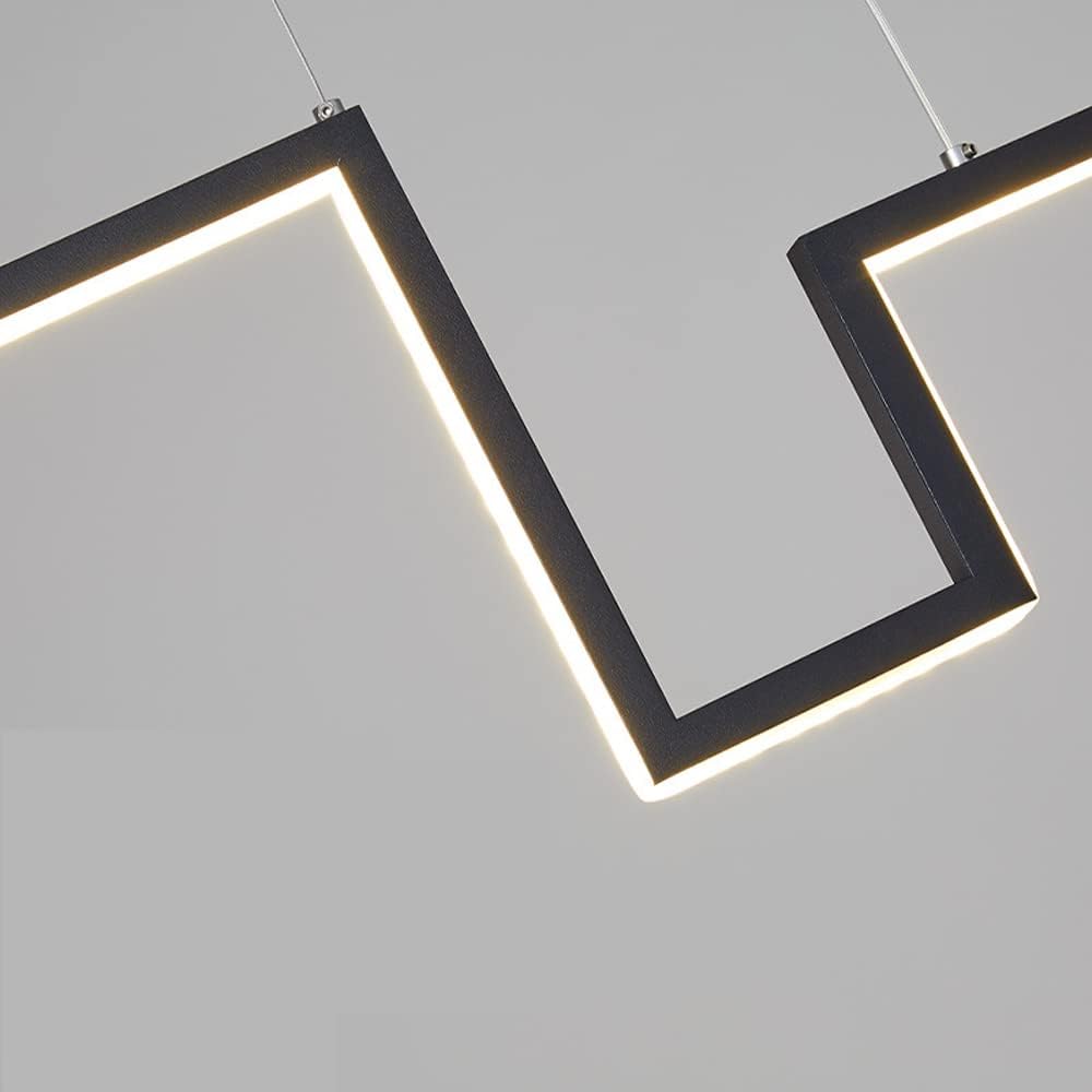 Creative Half Rectangles Led Chandelier
