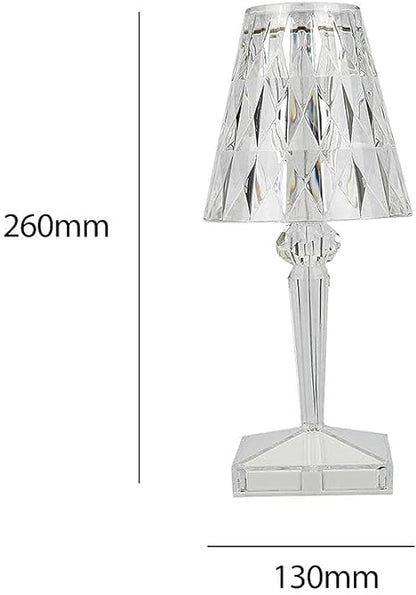 Diamond Table Lamp with USB Charging