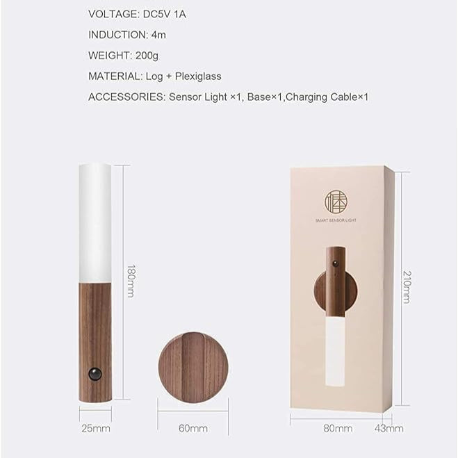 Rechargeable Motion Sensor Wall lamp
