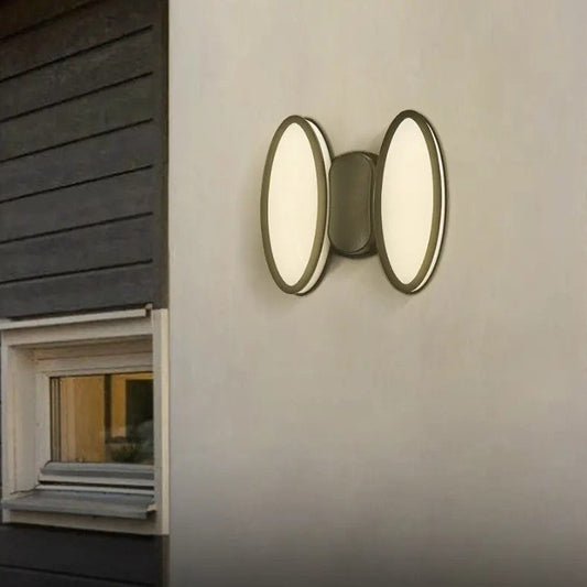 Double Oval Led Wall Lamps