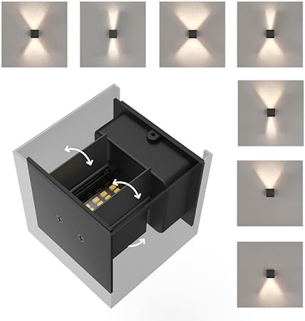 Modern Wall Lamp Box Shape