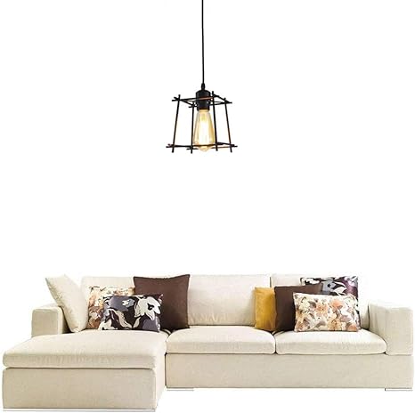 Modern Ceiling Hanging Cage Pendant Light