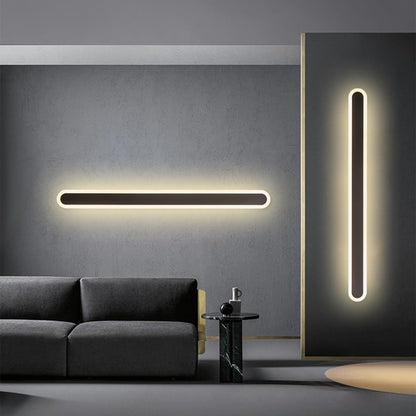 Modern Oval Linear Light