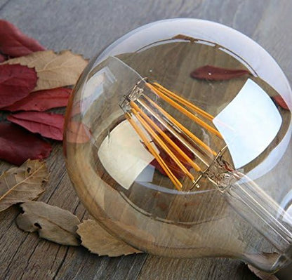 Led Filament Light Bulb G80