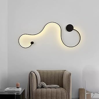 Wall Light Snake Shape 95cm