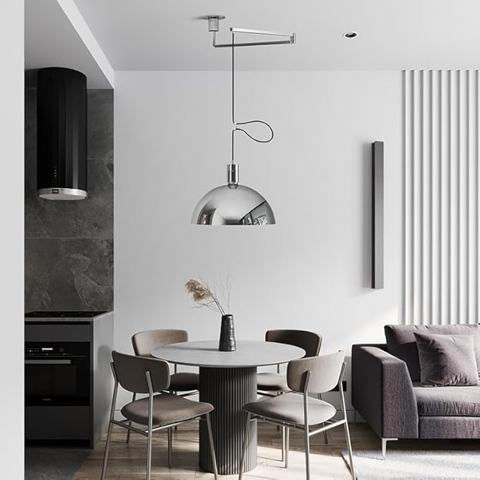 Adjustable Swing Arm Pendant Light