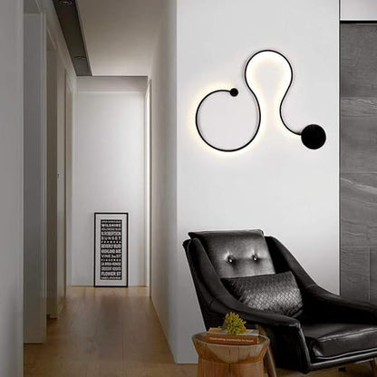 Wall Light Snake Shape 70cm