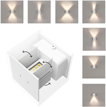 Modern Wall Lamp Box Shape