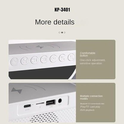 Led Wireless Charging Speaker