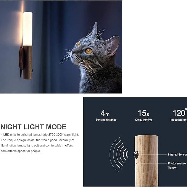 Rechargeable Motion Sensor Wall lamp