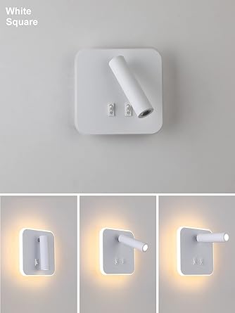 Decorative Wall Lamp Square Shape With Switch