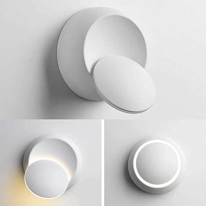 Decorative Wall Lamp Round Shape Movable