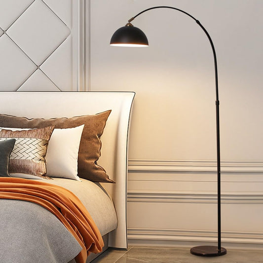 Modern Black Industrial Floor Lamp