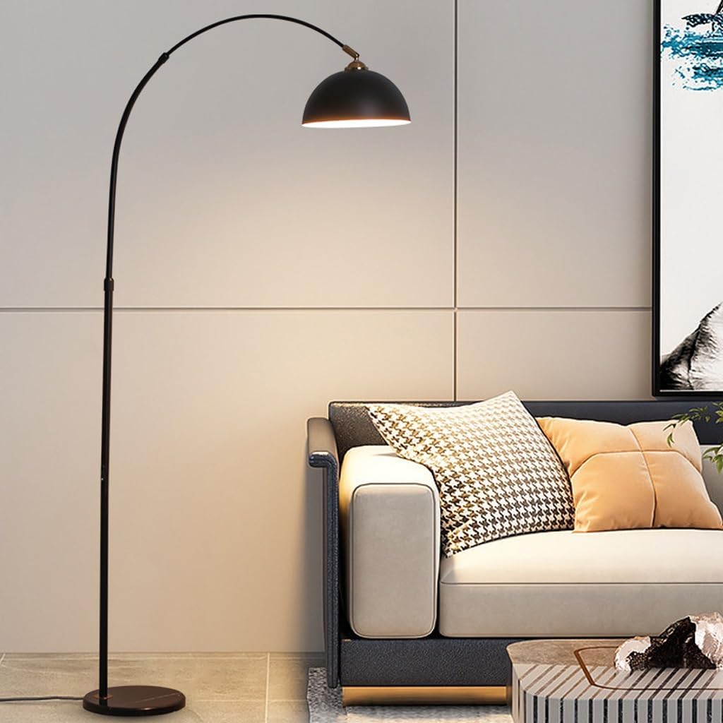 Modern Black Industrial Floor Lamp