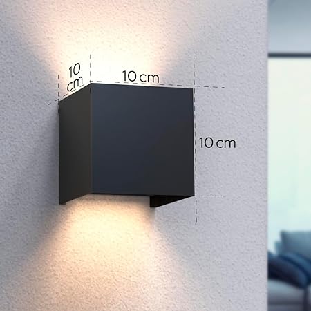 Modern Wall Lamp Box Shape