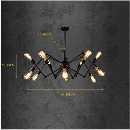 Freely Adjust Swing Chandelier