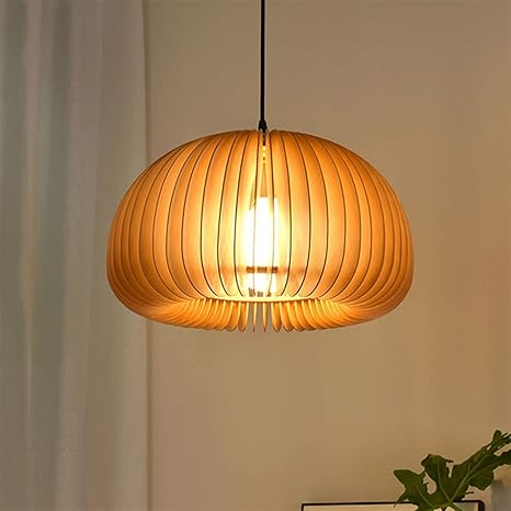 Decorative Pumpkin Lampshade Pendant Light