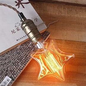 Star Shaped Filament Led Light Bulb