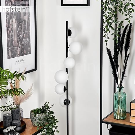 Nordic Modern Glass Ball Floor Lamp