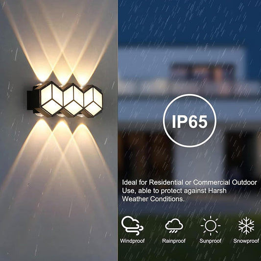 Peace Sign Outdoor Wall lamp