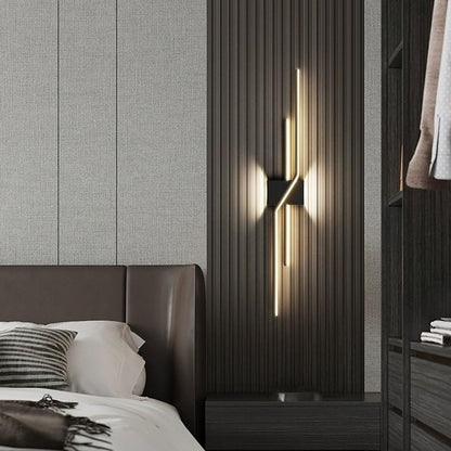 Modern Intersected Linear Led Light