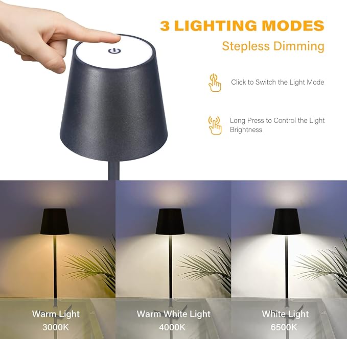 Cordless Led Table Lamps