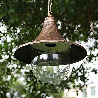 Glass Lantern Loft Pendant Light