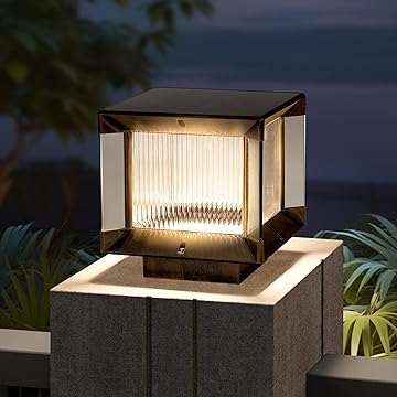 Outdoor Pillar Light Italian Design Heavy Duty