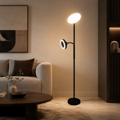 Modern GlowFan Floor Lamp