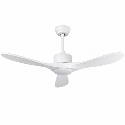 Modern 3-Blade Ceiling Fan with Wooden Blades