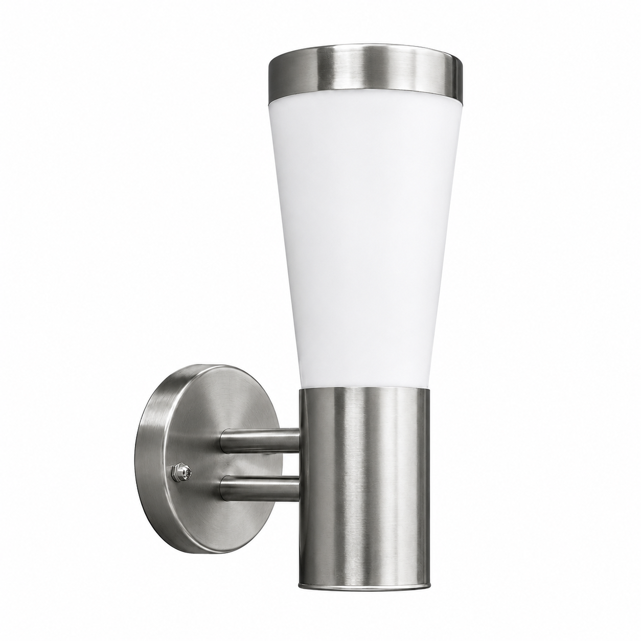Modern Wide Wall Lamp Stainless Steel
