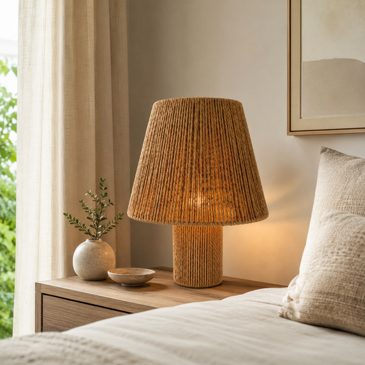 Casa Rattan Table Lamp