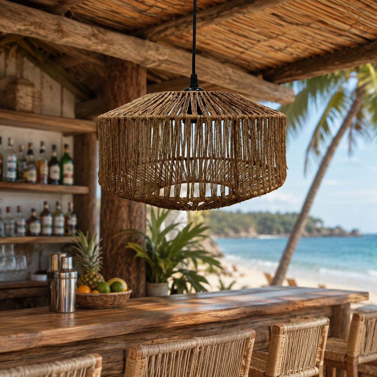 Coastal Weave Pendant Light