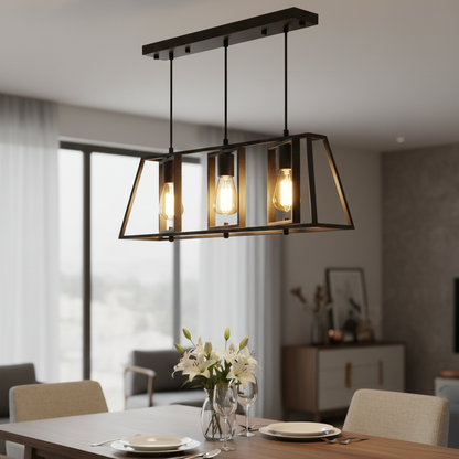 Modern Triangular Adjustable Chandeliers