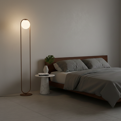Oval Shape Floor Lamp