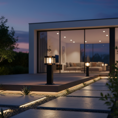 Italian Design Heavy Duty Garden Bollard