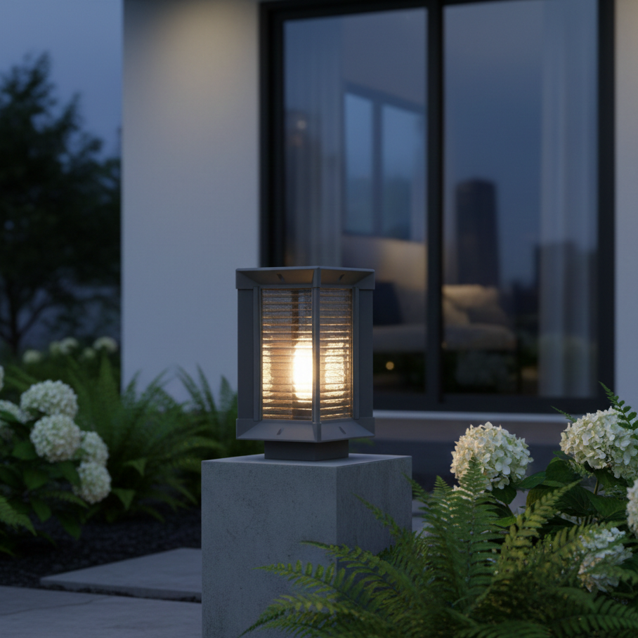 Italian Design Heavy Duty Pillar Light